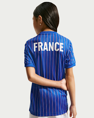 France x Jacquemus Big Kids' Short-Sleeve Soccer Top. Nike.com